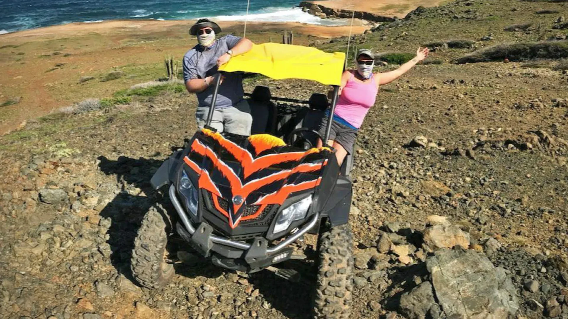 Natural Pool and Indian Caves UTV Safari