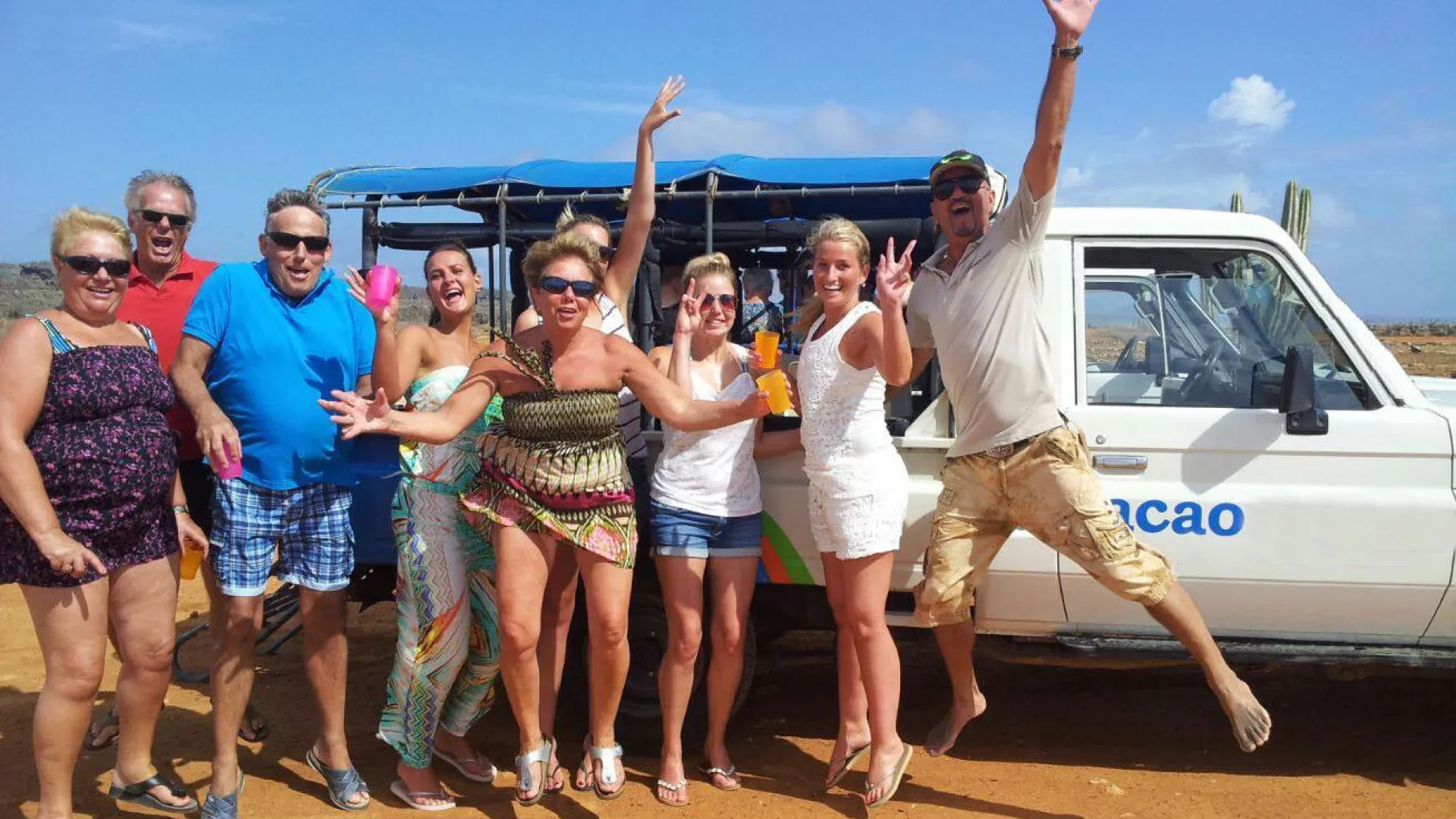 Guided Jeep Tour in Curacao