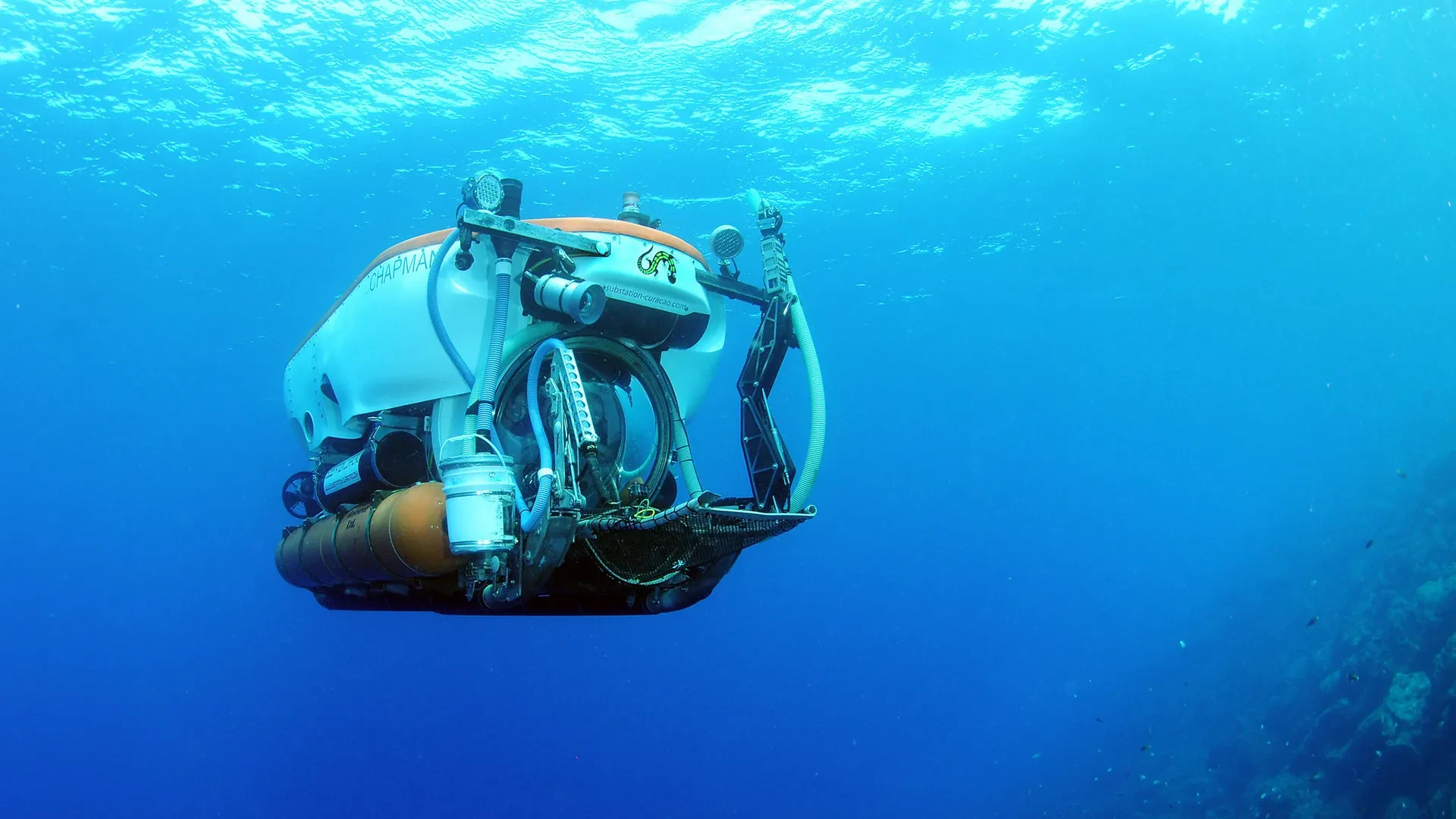 Submarine Dive at Substation Curacao
