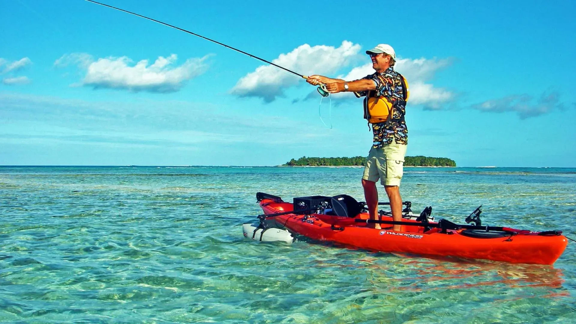 Kayak Fishing Adventure in Curacao