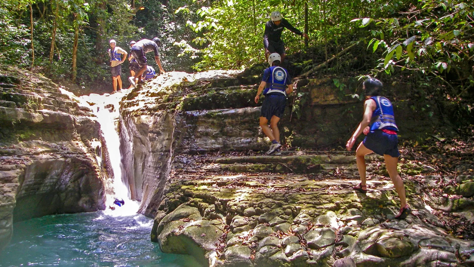 Cruise Ship Shore Excursion: 12 Waterfalls of Damajagua in Puerto Plata