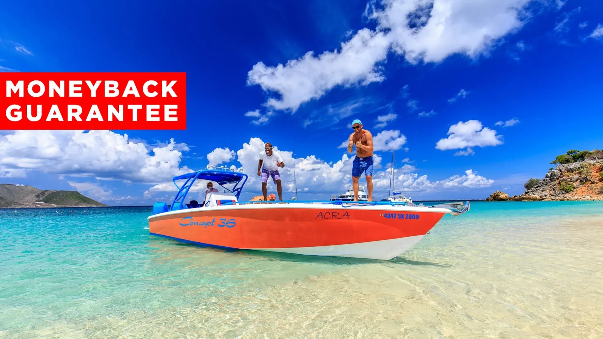 Best of St. Maarten Speedboat Island Tour