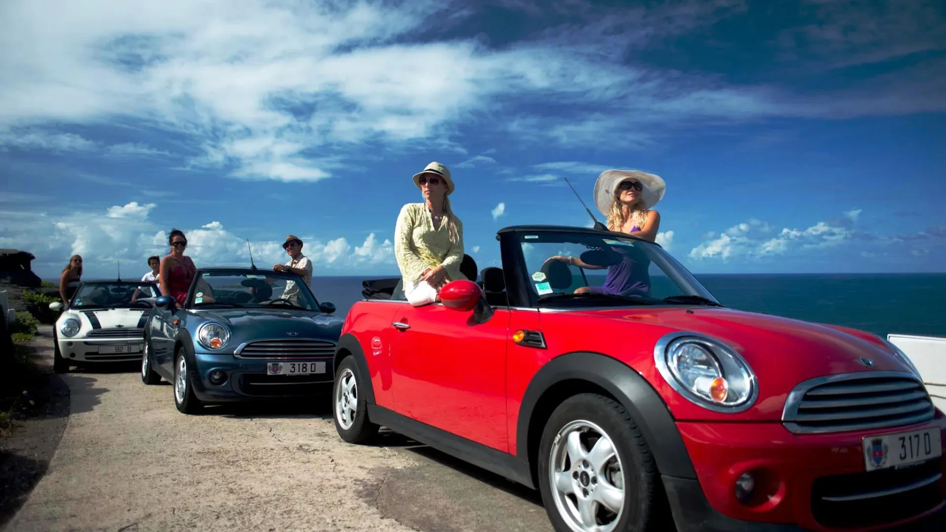 St. Barts Day Trip from St. Maarten - Mini Cooper Safari
