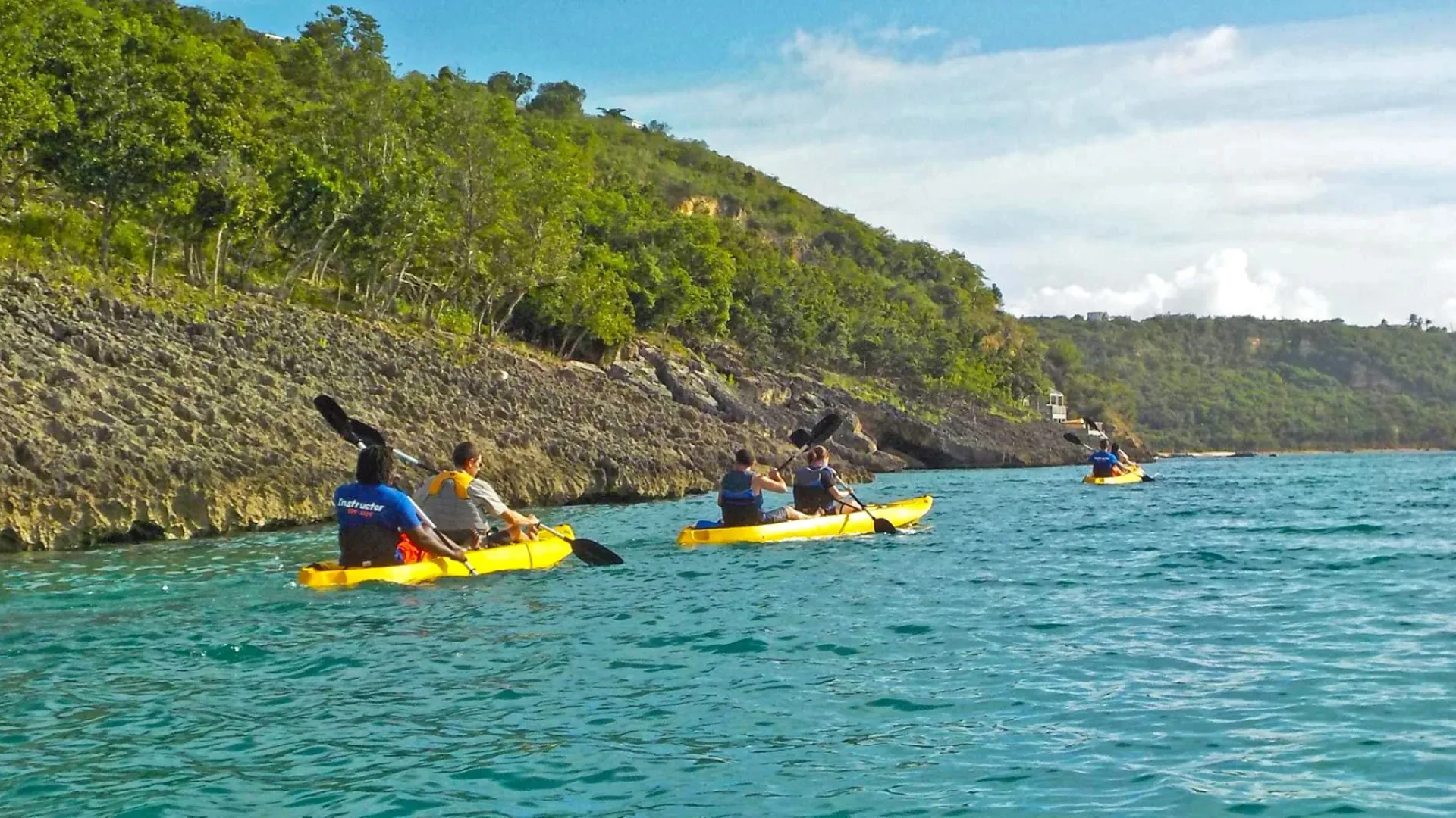 Glass Bottom Kayak Tour in Anguilla