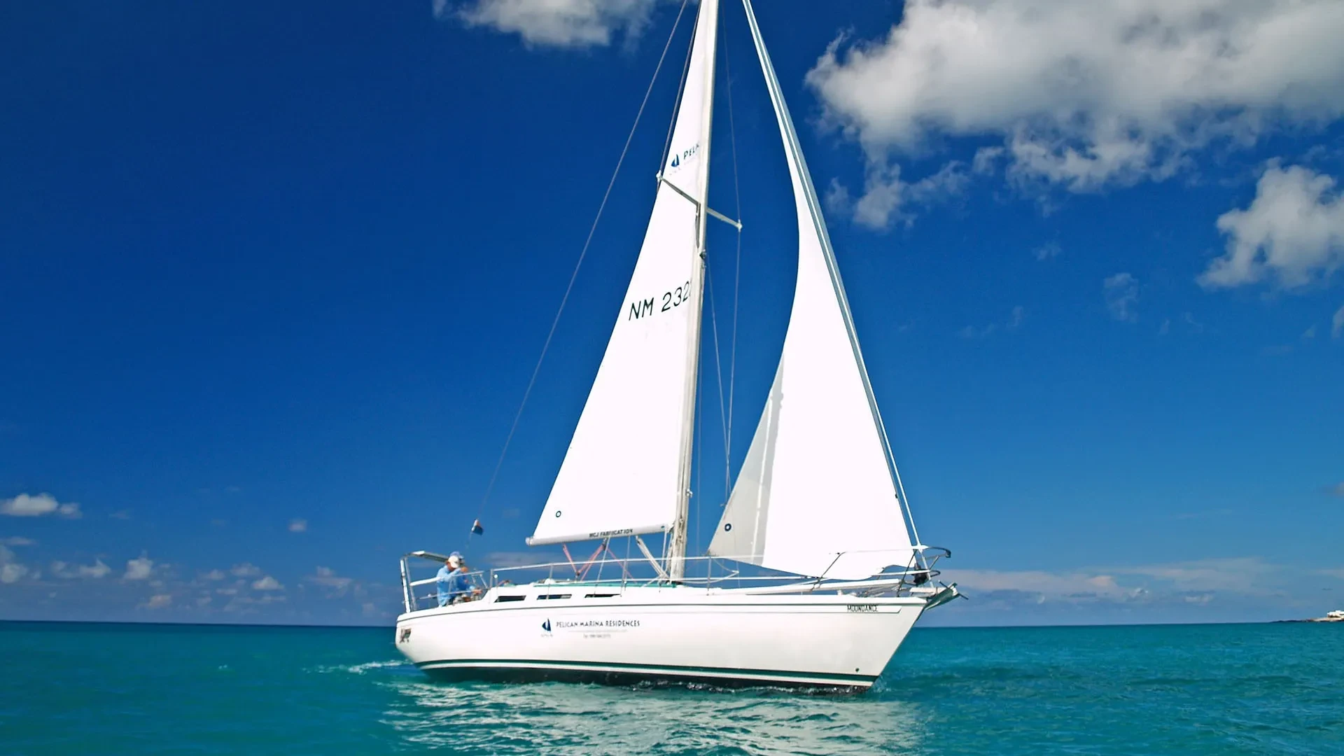 Moon Dance Sailing Charter with Crew - Half or Full Day