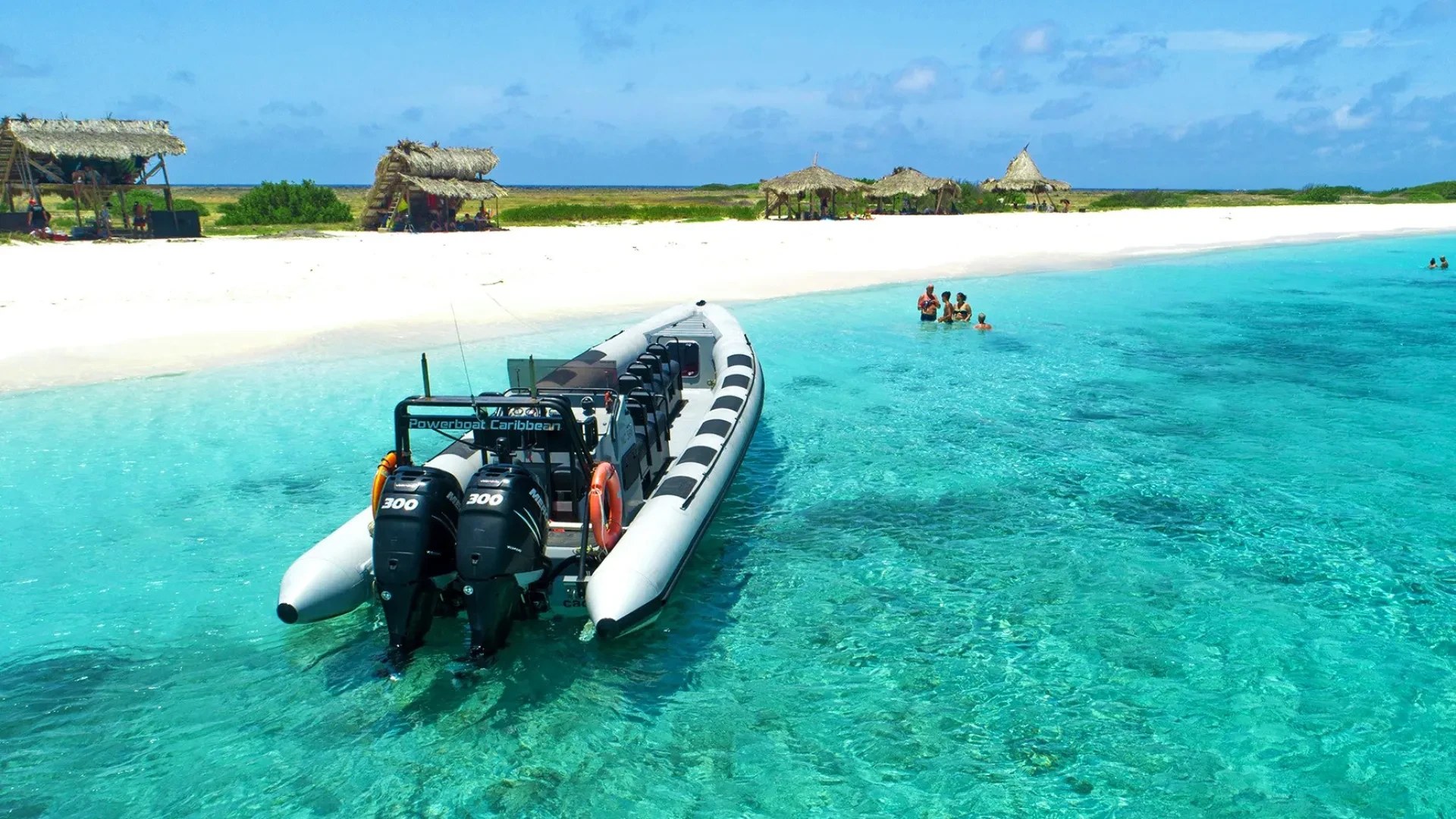 Klein Curacao Day Trip by Powerboat