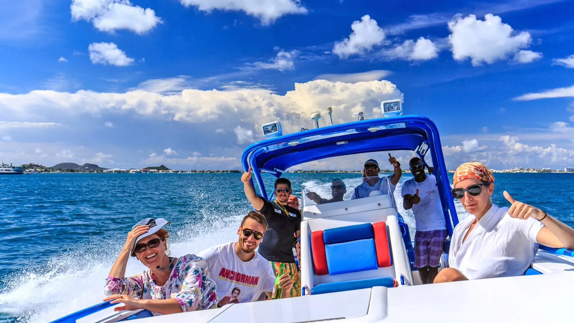 Speedboat Half-Day Snorkeling Tour in St. Maarten