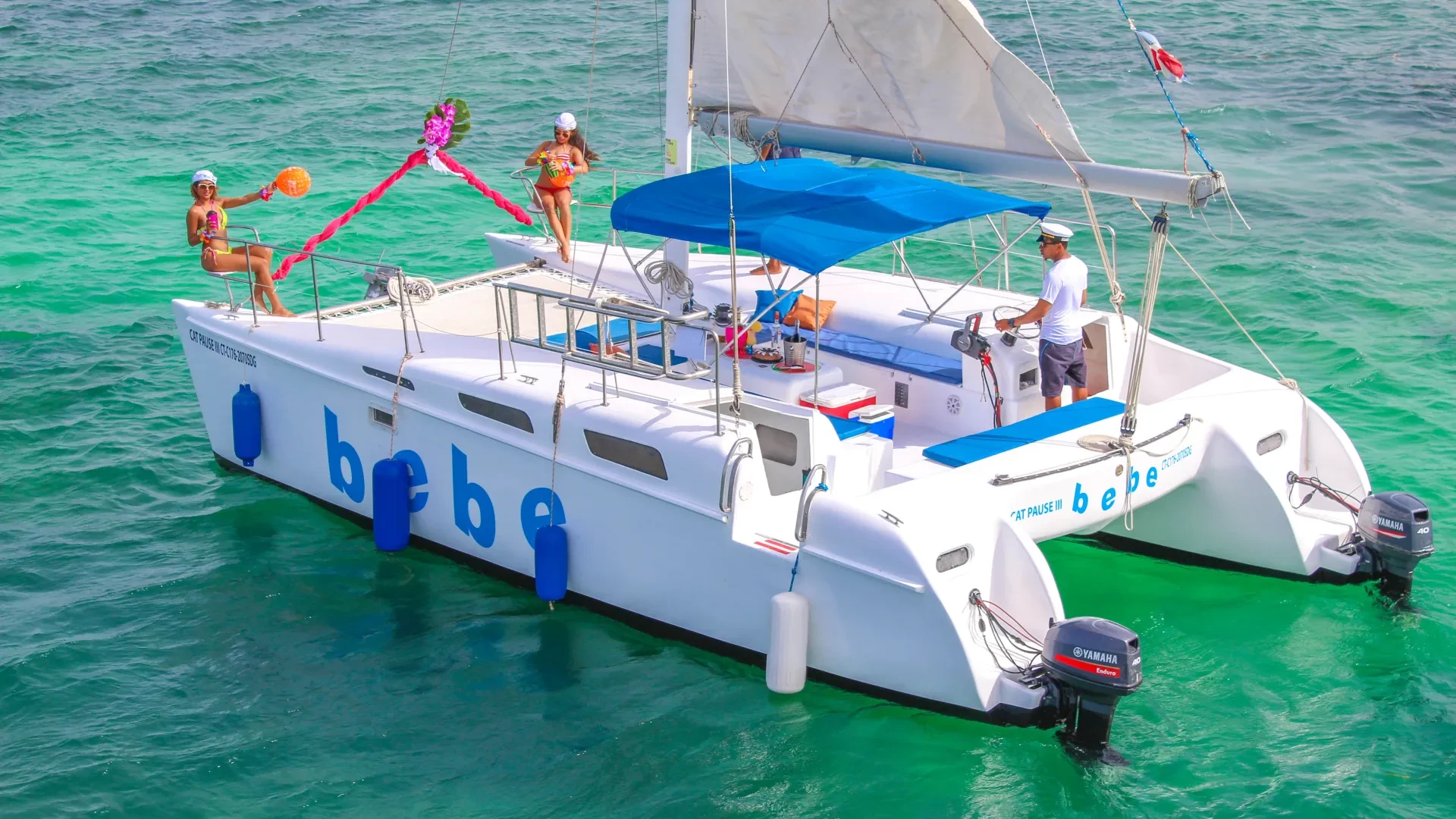 Catamaran Charter in Punta Cana for 10-20 people