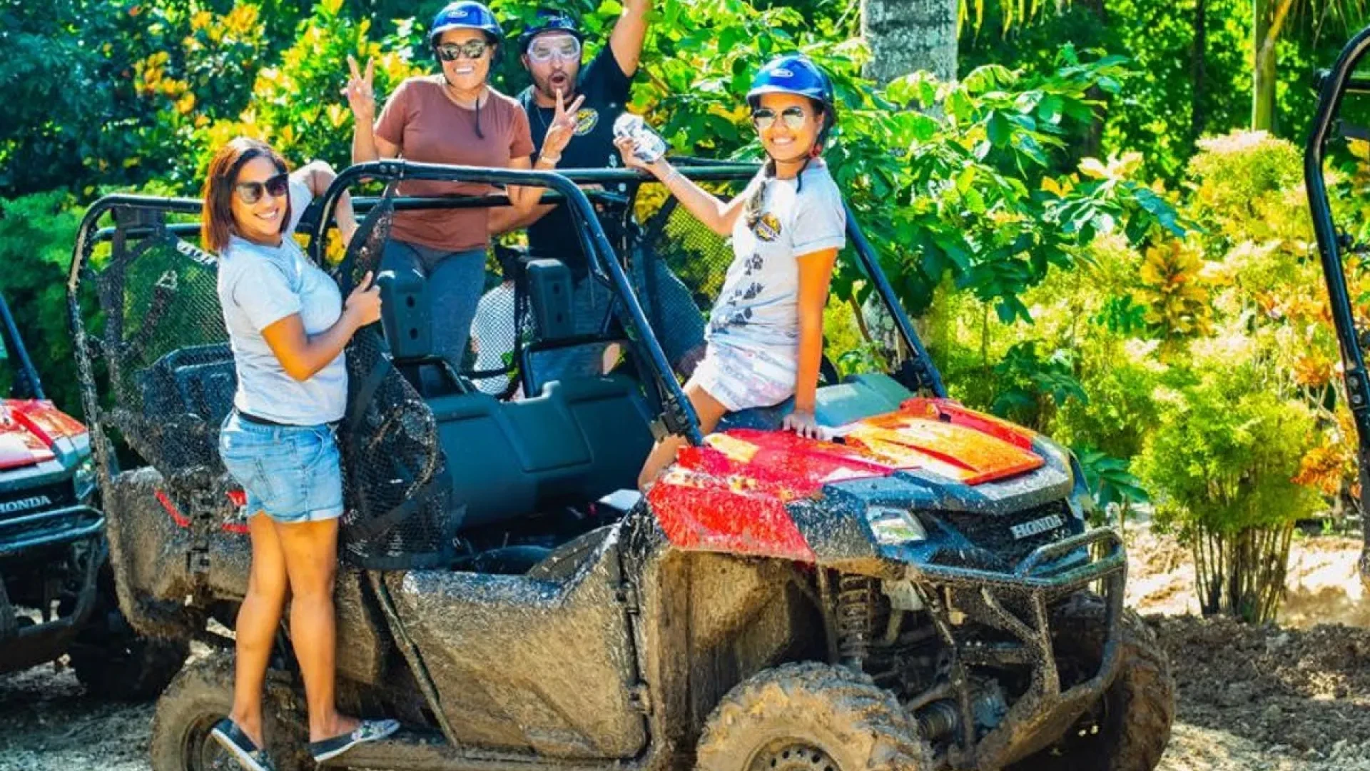 Jungle Buggy Tour with Ziplining and Monkeyland in Punta Cana