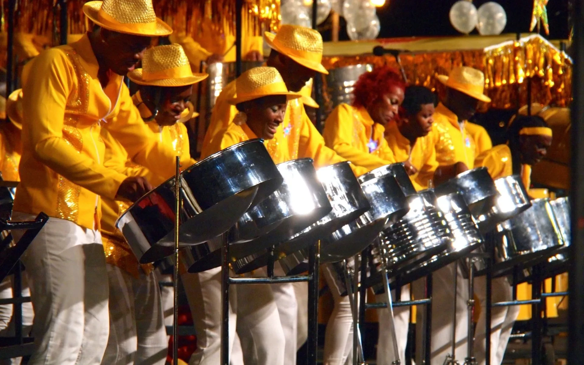 Band plays the steel drum in 2025