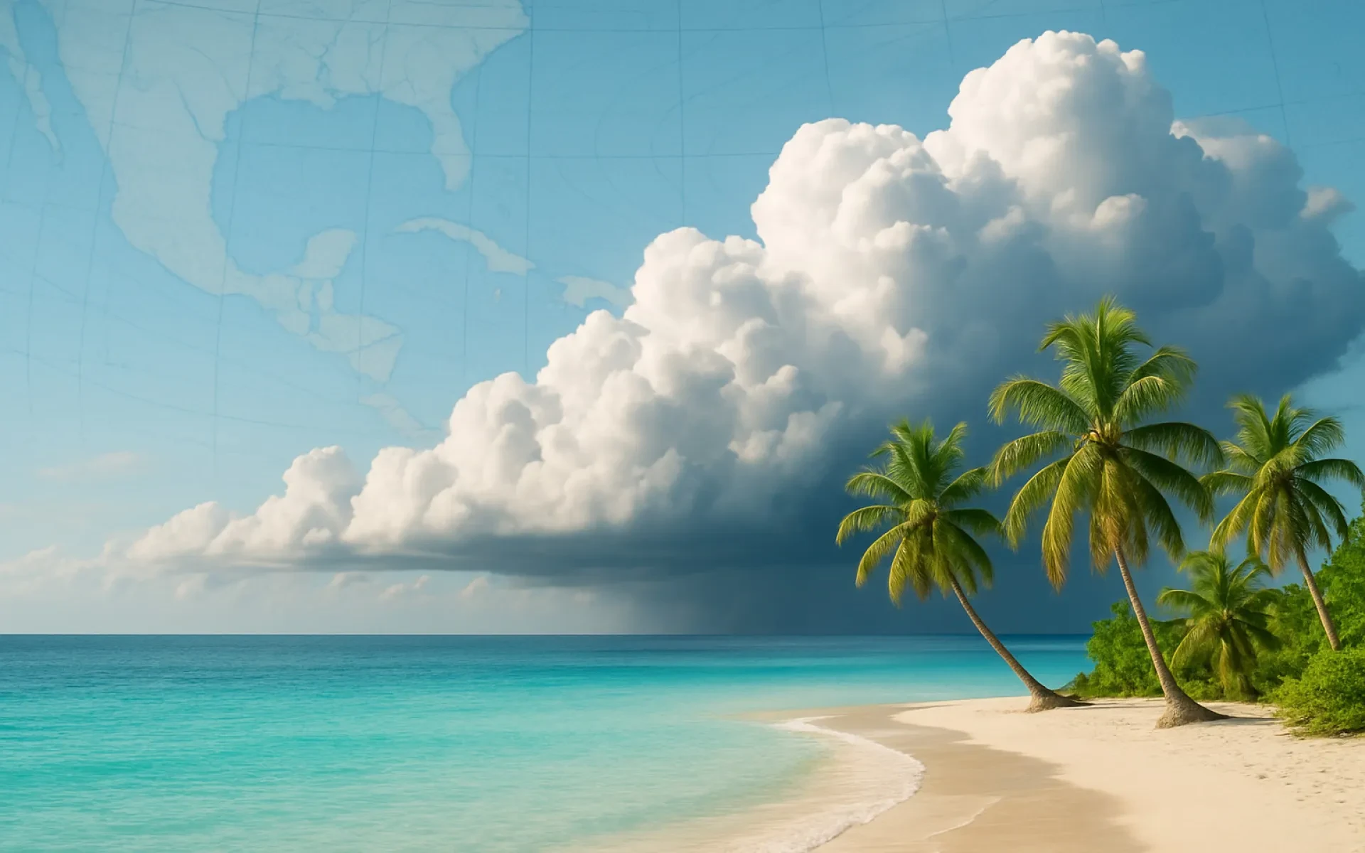 Safe Caribbean island outside of the hurricane belt in 2025