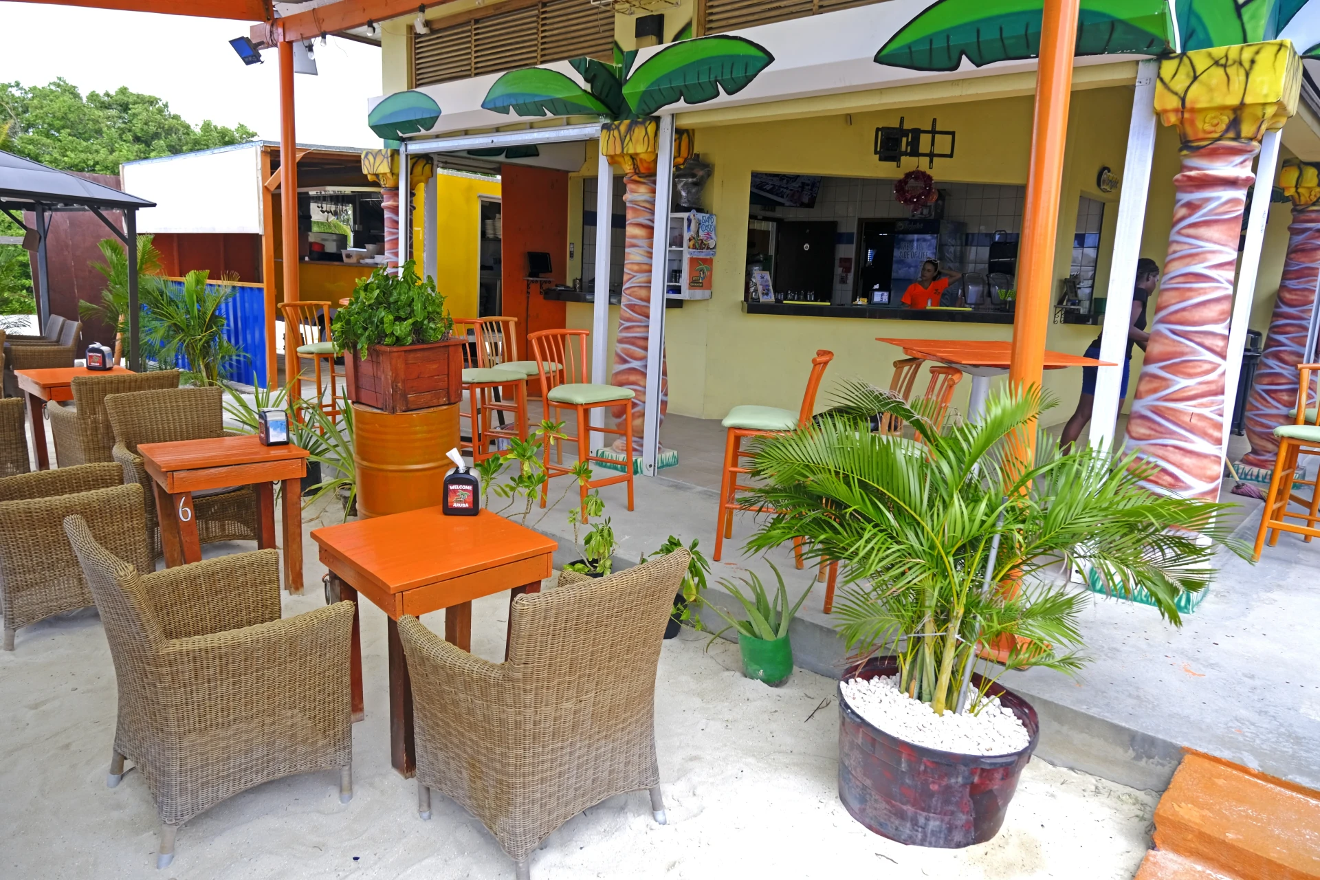 Battata Beach Bar at Cura Cabai Beach Aruba